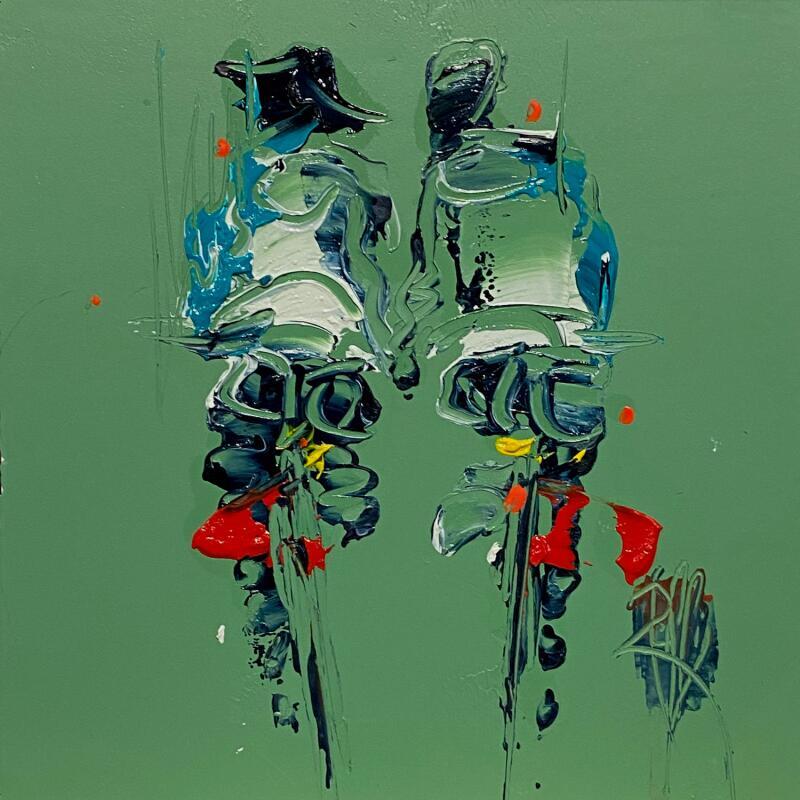 Painting Plaisir de Toi by Raffin Christian | Painting Figurative Life style Oil