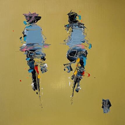 Gemälde Passion von Raffin Christian | Gemälde Figurativ Öl Alltagsszenen