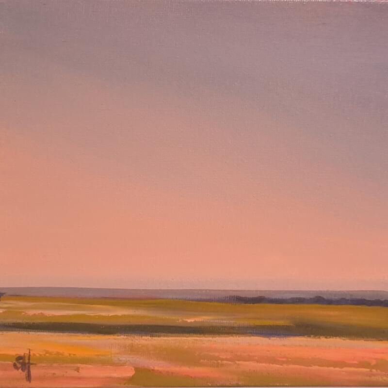 Peinture HOME LANDSCAPE par Herz Svenja | Tableau Impressionnisme Paysages Acrylique