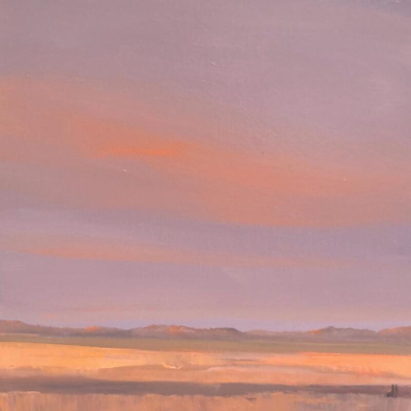 Peinture WILD SKIES par Herz Svenja | Tableau Impressionnisme Paysages Acrylique