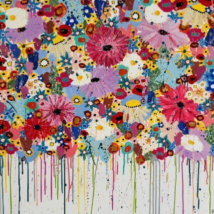 Painting JOY by Mam | Painting Pop-art Acrylic Landscapes, Nature, Still-life