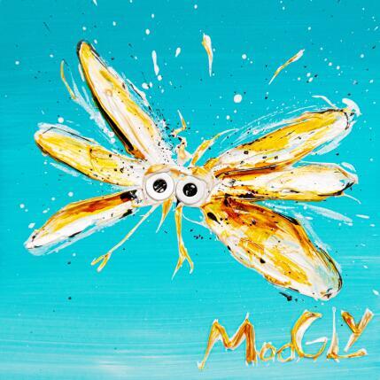 Peinture Alabordus par Moogly | Tableau Art Singulier Acrylique, Pigments, Résine Animaux