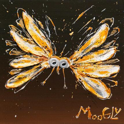 Peinture Vertigius par Moogly | Tableau Art Singulier Acrylique, Pigments, Résine Animaux