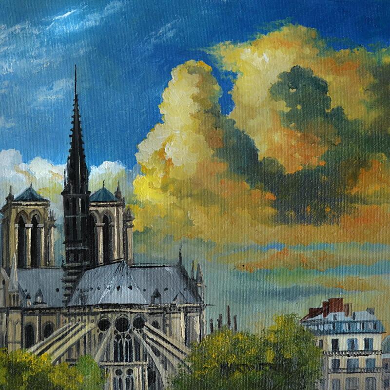 Peinture NUESTRA DAMA par Rodriguez Rio Martin | Tableau Réalisme Urbain Huile