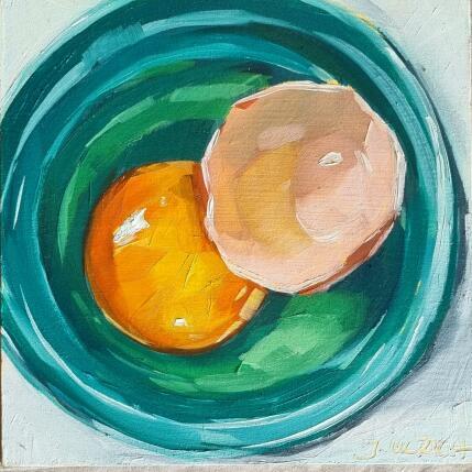 Peinture Craddle of Beginning par Ulrich Julia | Tableau Figuratif Huile