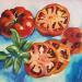 Peinture Tomato Tango par Ulrich Julia | Tableau Figuratif Huile