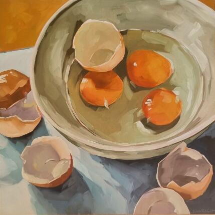 Peinture Within the fold of Morning par Ulrich Julia | Tableau Figuratif Huile