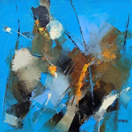 Pintura Weekend discoveries por Virgis | Pintura Abstracto Aceite Minimalista