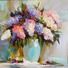 Pintura Symphony of purity por Bond Tetiana | Pintura Figurativo Aceite