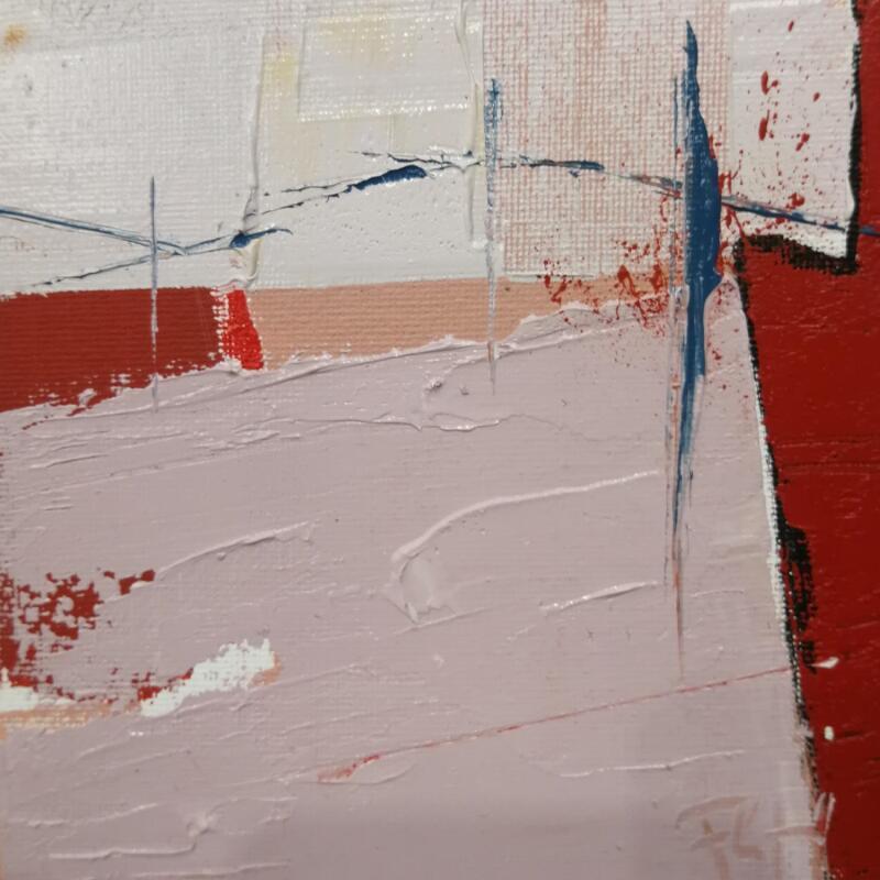 Painting RYTHME ET ESPACE by L'huillier Françis | Painting Abstract Landscapes Oil