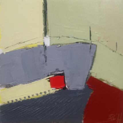 Painting ENTRE LES LIGNES by L'huillier Françis | Painting Abstract Oil Landscapes, Pop icons