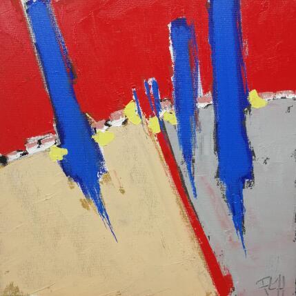 Painting UN VENT DE FANTAISIE by L'huillier Françis | Painting Abstract Oil Landscapes