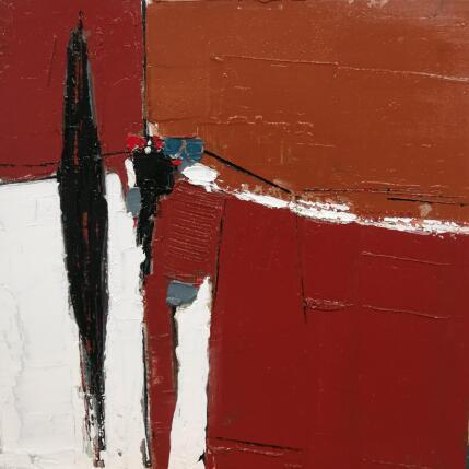 Peinture TERRACOTA par L'huillier Françis | Tableau Abstrait Huile Paysages