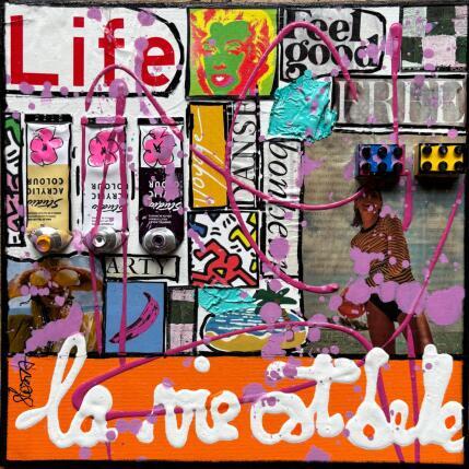 Peinture La vie est belle ! par Costa Sophie | Tableau