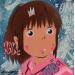 Painting Chihiro by Lemoine Mael | Painting Pop-art Pop icons Graffiti Acrylic