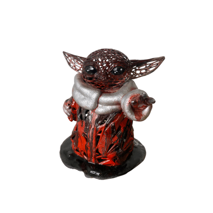 Sculpture DARK GROGU par Shenoda | Sculpture Pop-art Graffiti, Résine