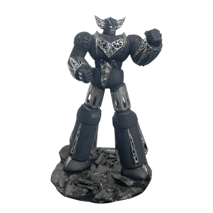 Escultura DARK CHROME - GOLDORAK FIGHT por Shenoda | Escultura Pop art Graffiti, Resina