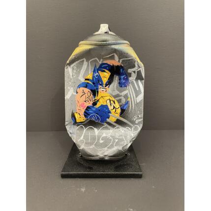 Escultura Logan por Lemoine Mael | Escultura Pop art Acrílico, Graffiti Iconos pop