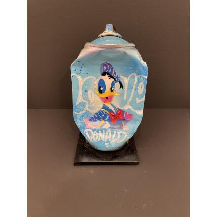 Skulptur Donald von Lemoine Mael | Skulptur Pop-Art Acryl, Graffiti Pop-Ikonen