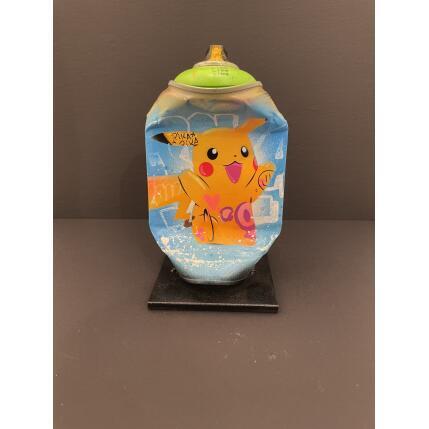 Sculpture Happy Pika by Lemoine Mael | Sculpture Pop-art Acrylic, Graffiti Pop icons