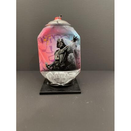 Sculpture Dark Vader by Lemoine Mael | Sculpture Pop-art Acrylic, Graffiti Pop icons