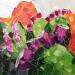 Painting Prickly Pear Fruit by Lunetskaya Elena | Painting Figurative Landscapes Nature Cardboard Oil