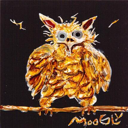 Peinture Hypnotisius par Moogly | Tableau Art Singulier Acrylique, Pigments, Résine Animaux