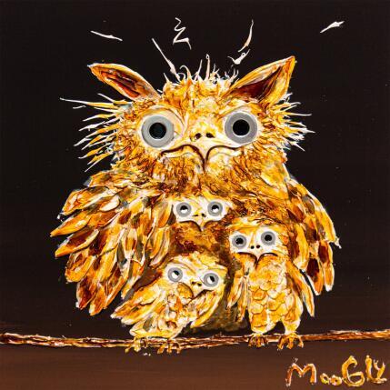 Peinture RADIATUS par Moogly | Tableau Art Singulier Acrylique, Pigments, Résine Animaux