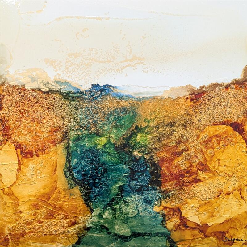 Peinture 2349 Bronze Age par Depaire Silvia | Tableau Abstrait Acrylique