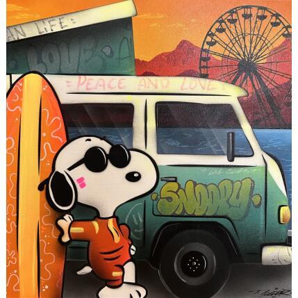 Painting Relax by Lemoine Mael | Painting Pop-art Acrylic, Graffiti Pop icons