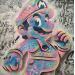 Painting Mario Win by Lemoine Mael | Painting Pop-art Pop icons Graffiti Acrylic
