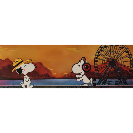 Painting Retour bredouille by Lemoine Mael | Painting Pop-art Acrylic, Graffiti Pop icons