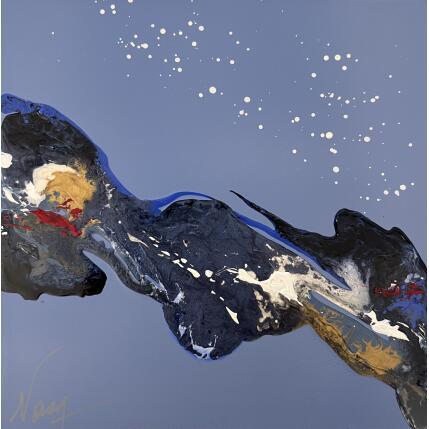 Peinture C3651 par Naen | Tableau Abstrait Acrylique, Encre