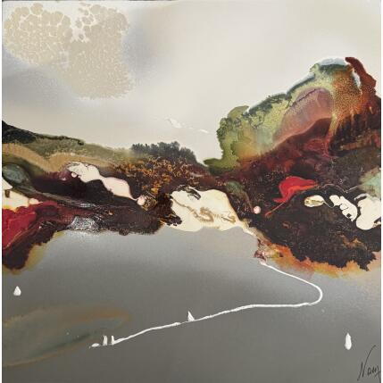 Painting C3568 by Naen | Painting Abstract Acrylic, Ink