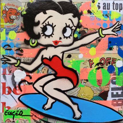 Painting AU TOP by Euger Philippe | Painting Pop-art Acrylic, Gluing Pop icons