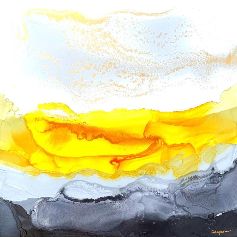 Painting 2423- Poésie Florale by Depaire Silvia | Painting Abstract Landscapes Marine Minimalist Acrylic