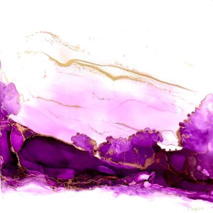 Painting 1125- Poesie Florale by Depaire Silvia | Painting Abstract Acrylic Landscapes, Marine, Minimalist