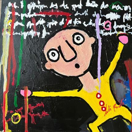 Painting Trash by Zaïdi Larbi | Painting Raw art Acrylic, Pastel, Posca