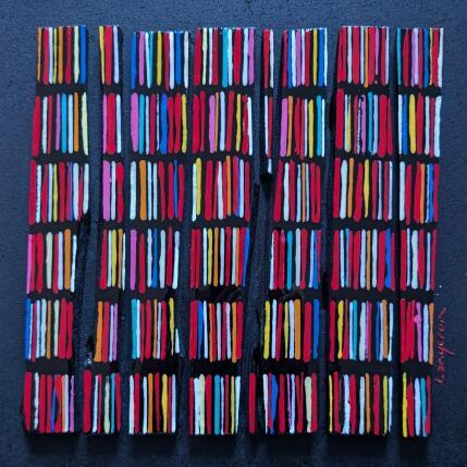 Pintura Bc8 street rouge por Langeron Luc | Pintura Tema Acrílico, Madera, Resina