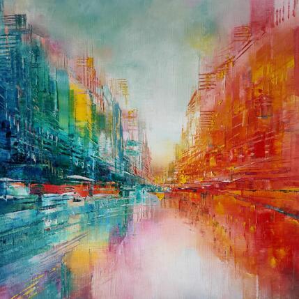 Gemälde Berges opposées von Levesque Emmanuelle | Gemälde  Öl