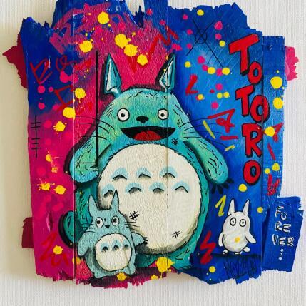 Painting Vie… by Molla Nathalie  | Painting Pop-art Acrylic, Posca, Wood Pop icons