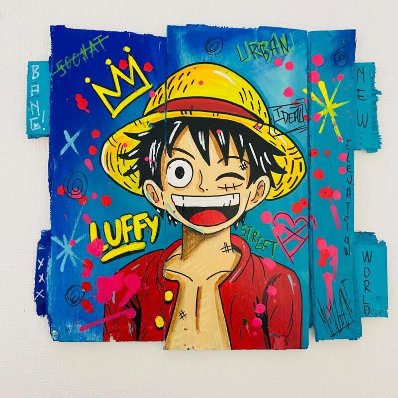 Pintura Hey por Molla Nathalie  | Pintura Pop art Iconos pop Madera Acrílico Posca