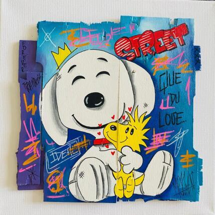 Peinture Ideal par Molla Nathalie  | Tableau Pop-art Acrylique, Bois, Posca Icones Pop