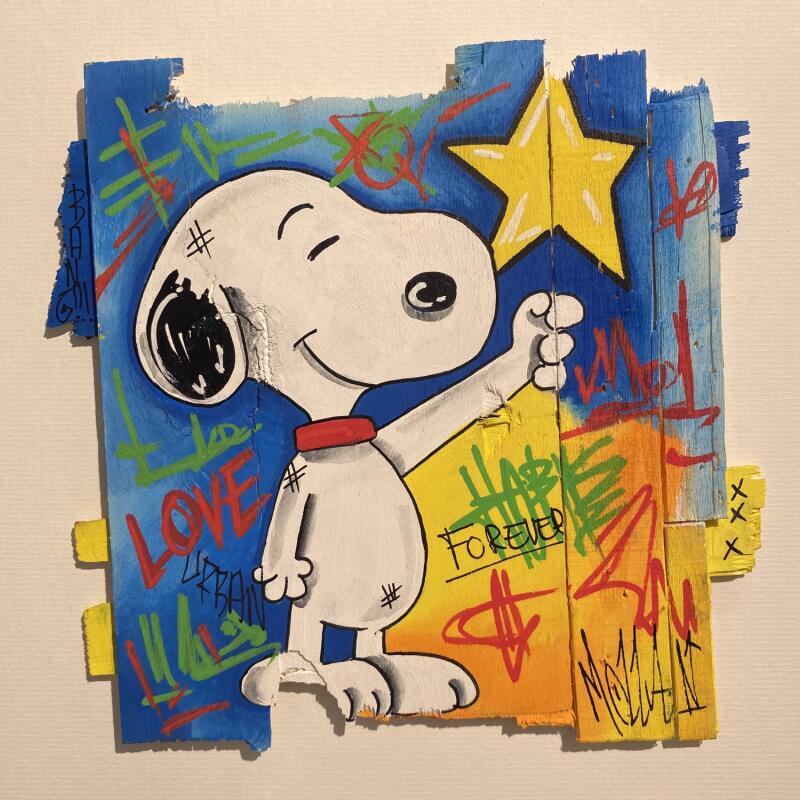 Peinture Etoile par Molla Nathalie  | Tableau Pop-art Icones Pop Acrylique Posca