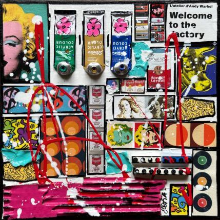 Peinture Welcome to the Factory par Costa Sophie | Tableau