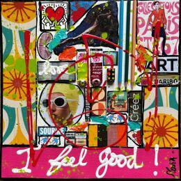 Peinture I feel Good! par Costa Sophie | Tableau