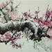 Painting Amours florales by Du Mingxuan | Painting Figurative Landscapes Animals Watercolor Ink