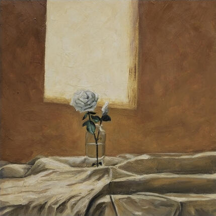 Pintura Veillée dorée por Sellier Octavia | Pintura