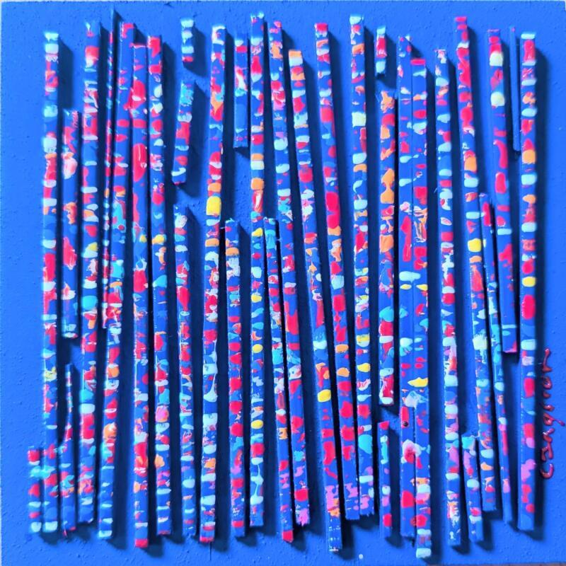 Pintura Bc28 vibration rouge por Langeron Luc | Pintura Tema Madera Acrílico Resina