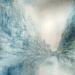 Peinture Bleu glacier par Levesque Emmanuelle | Tableau Huile